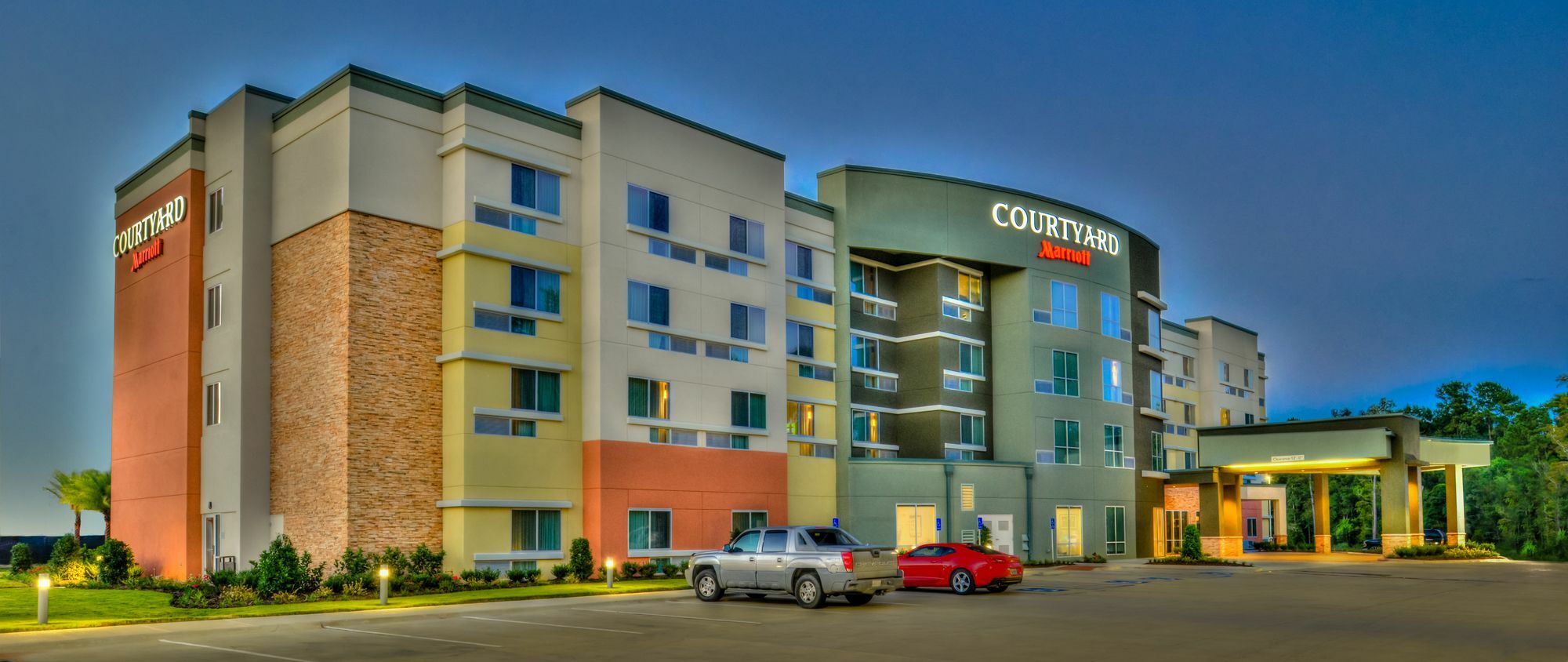 Courtyard By Marriott Лейк Чарльз Экстерьер фото